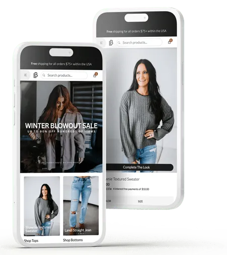 Shopify mobile friendly design