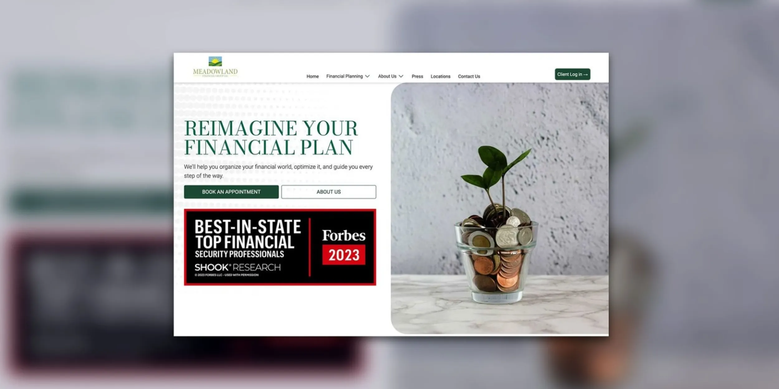 Financial planners home page