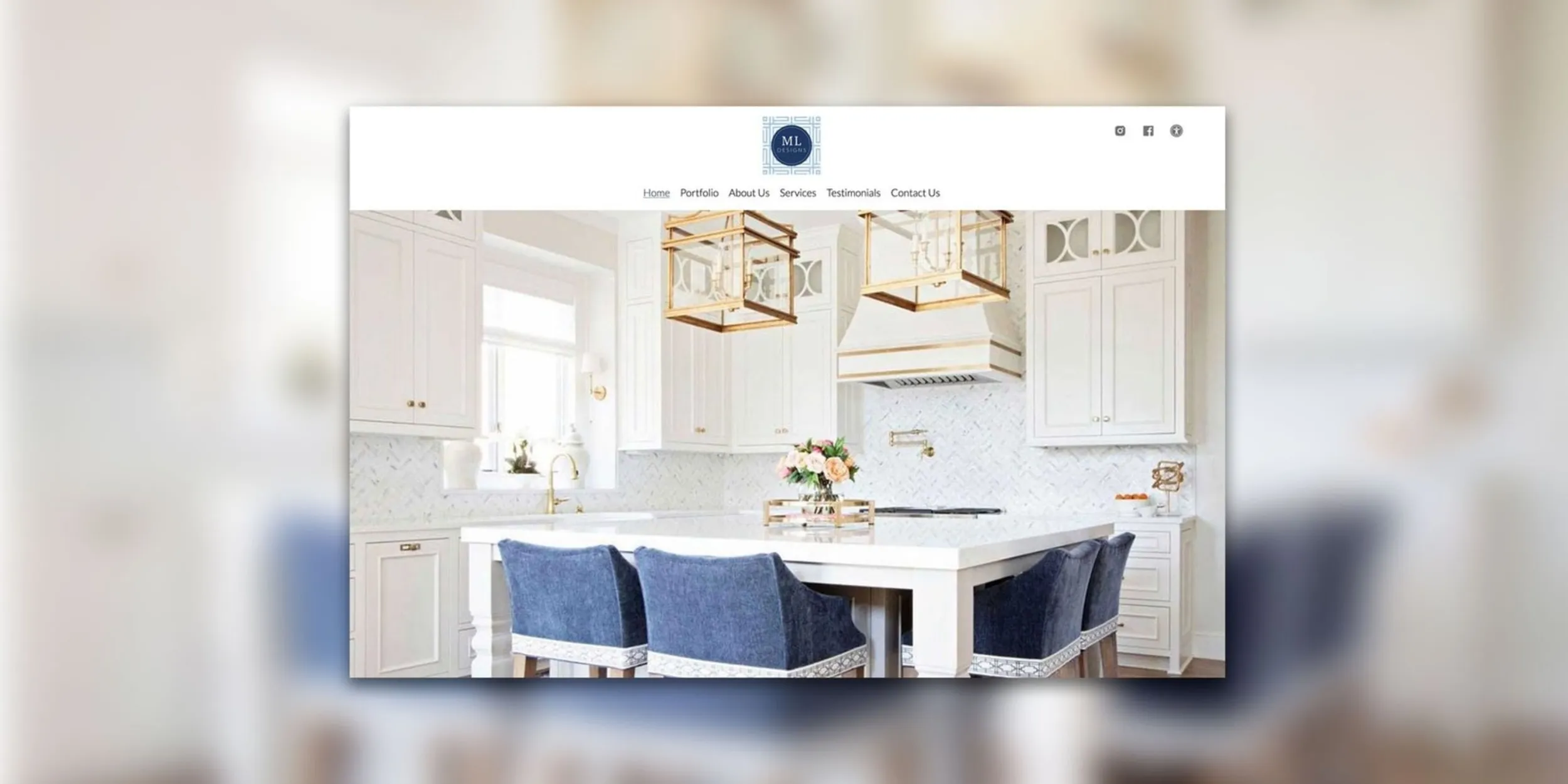 Interior design website