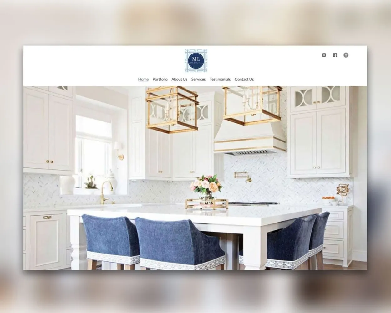 Interior design website