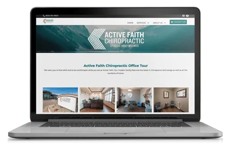 Active Faith Chiropractic contact page